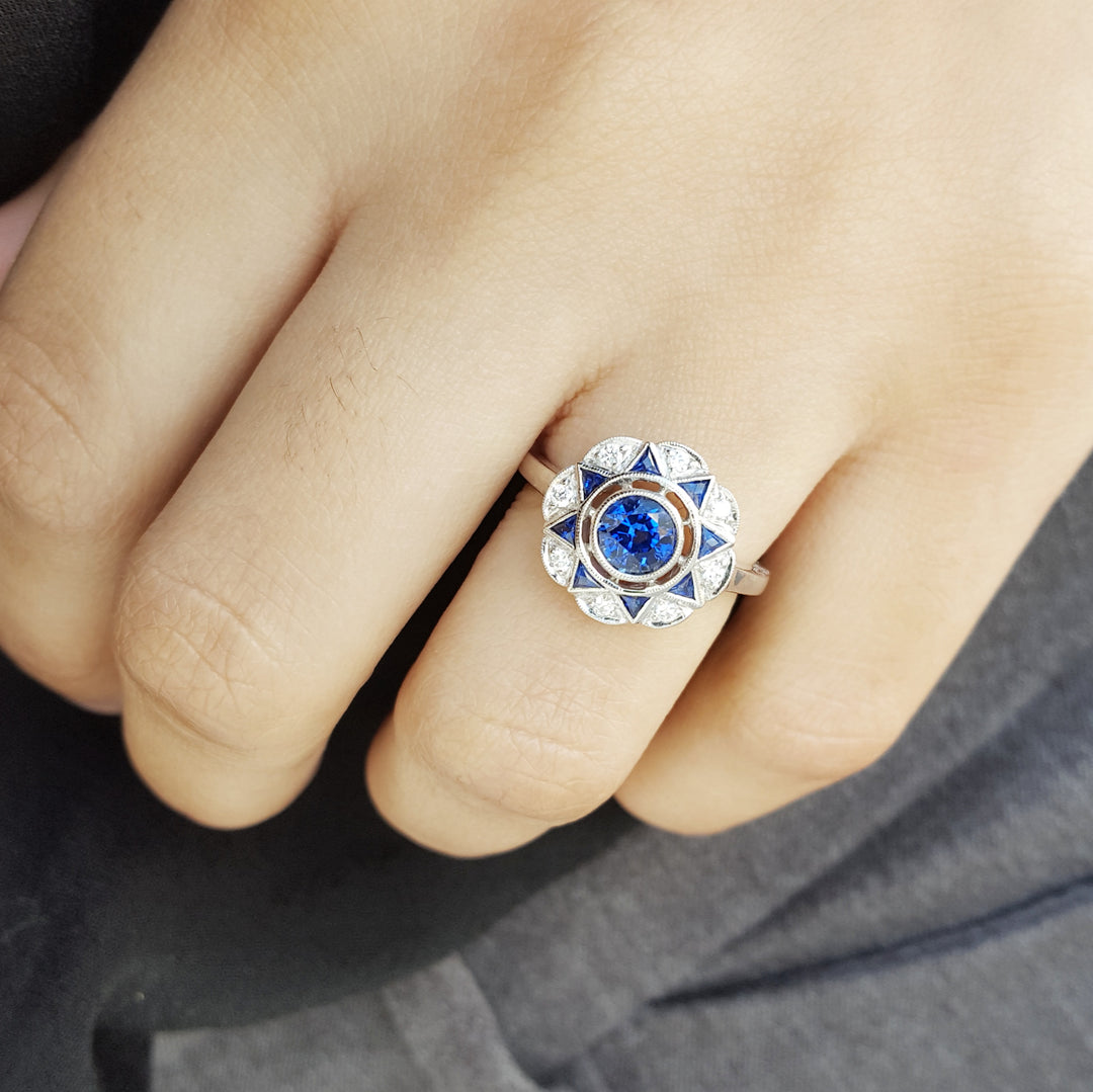 September's Scintillating Sapphire