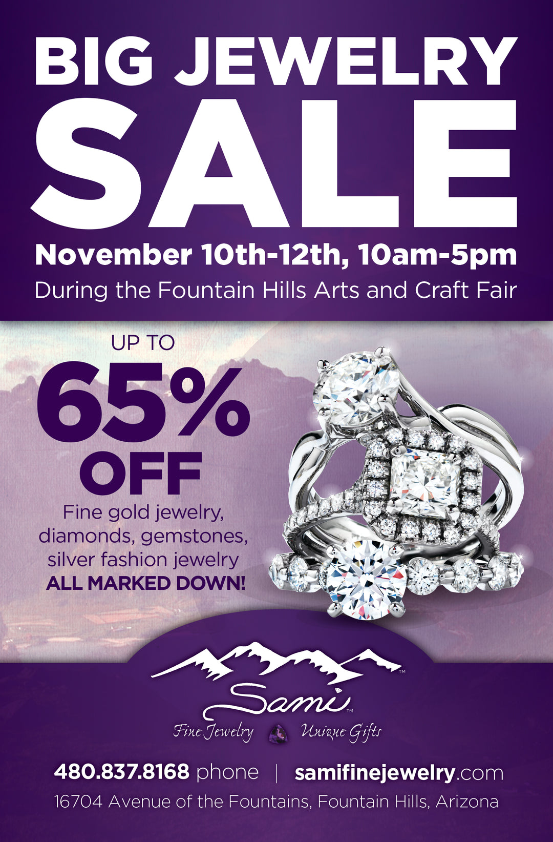 BIG JEWELRY SALE! November 10th-12th