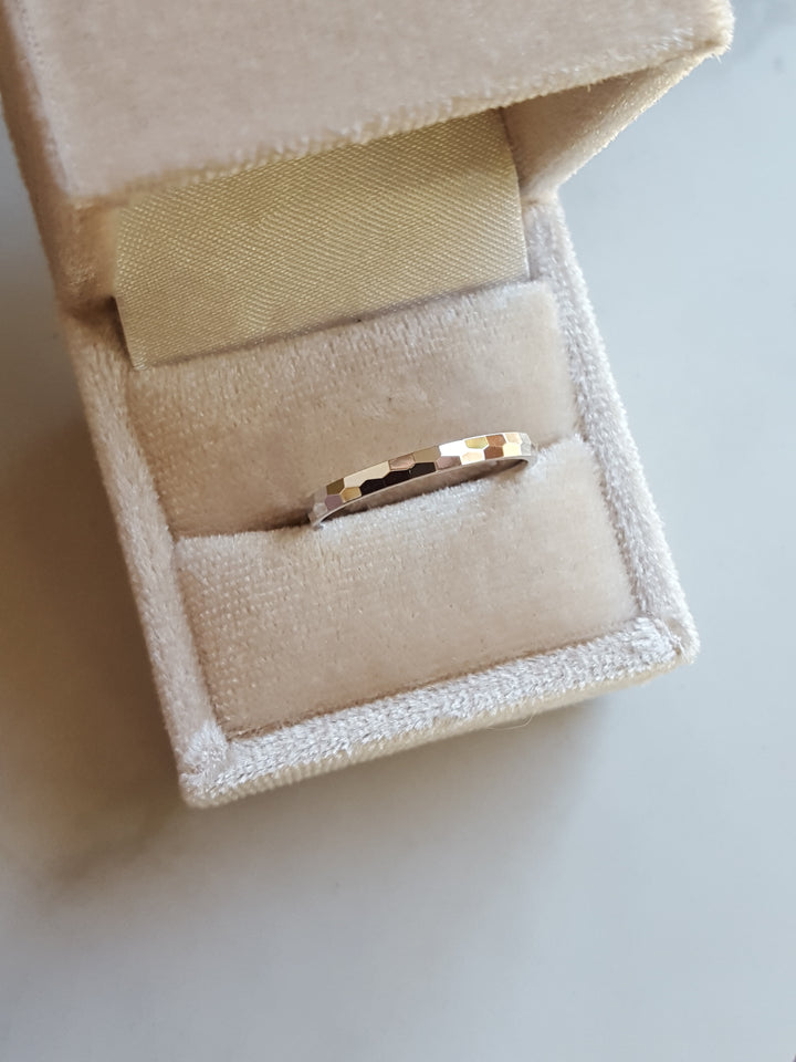 Textured Gold Band