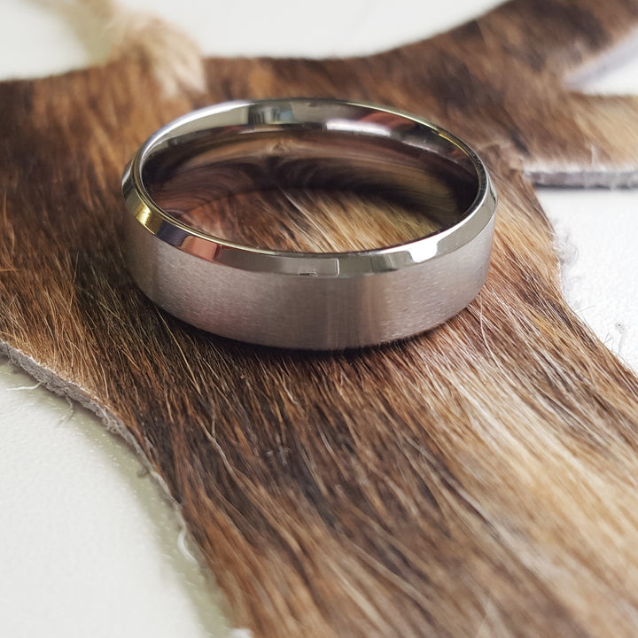 Timeless Titanium Men's Wedding Ring