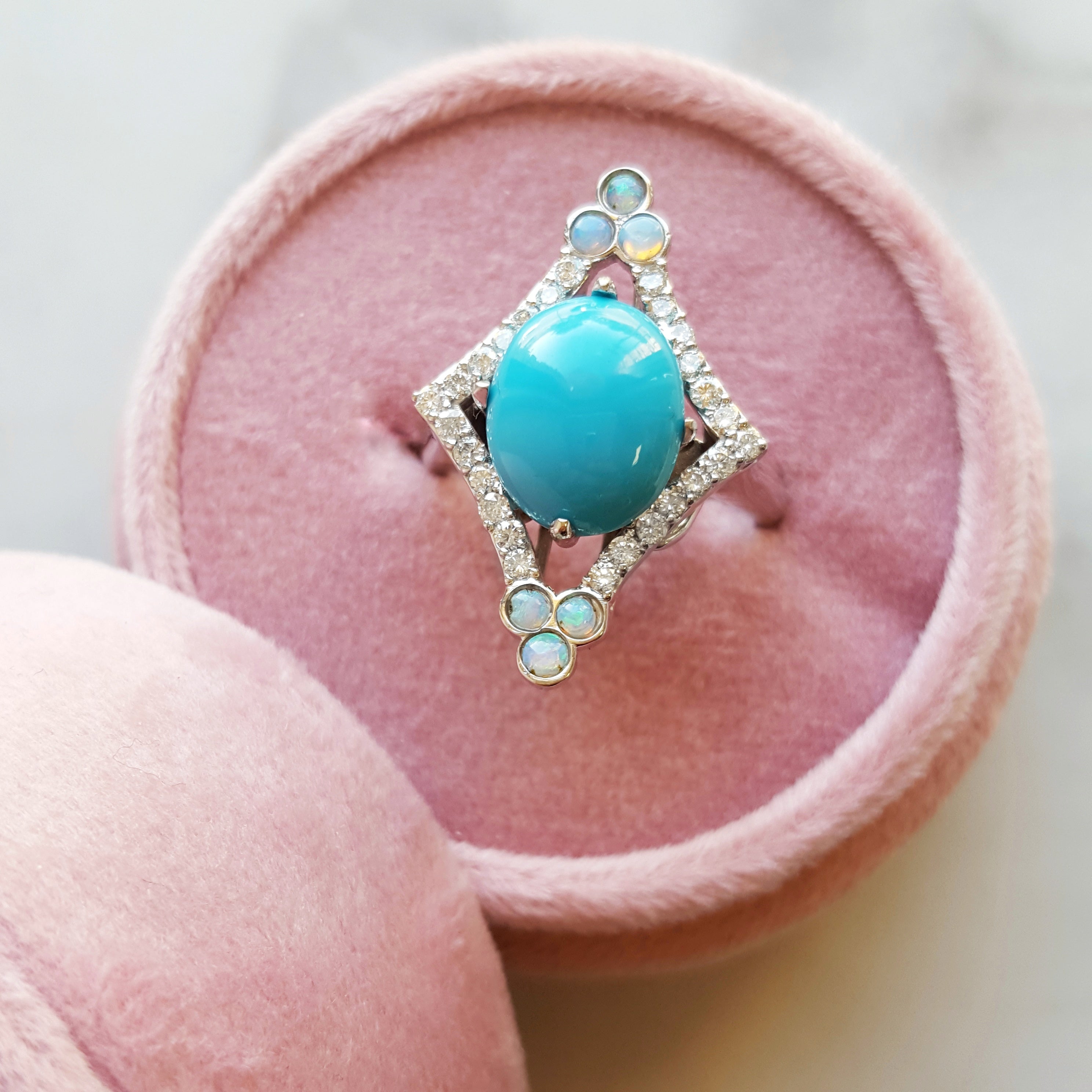 Turquoise 2024 statement Ring