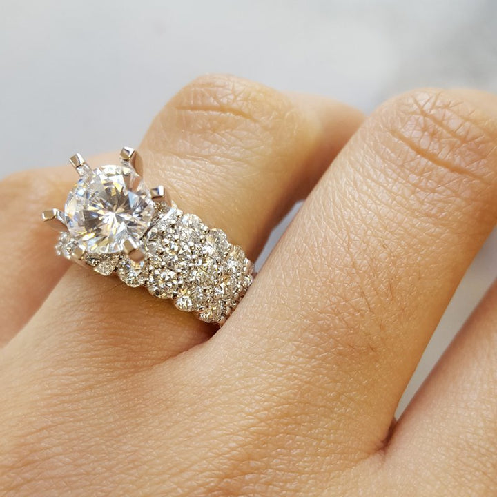 Sami Fine Jewelry Statement Diamond Engagement Ring