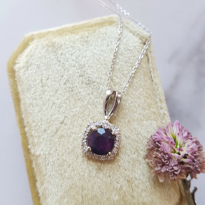  Arizona Amethyst Gold Jewelry Classically Brilliant Arizona Amethyst Pendant 363676